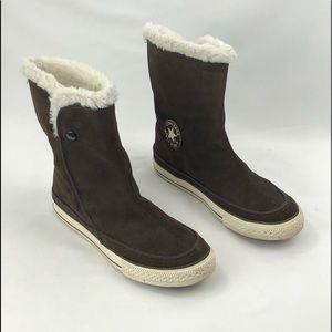 Converse warm comfy boots